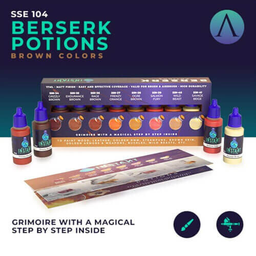 Scale 75 Instant Colors Paint Set (Berserk Potions) 1