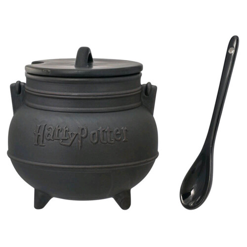 Harry Potter Harry Potter Cauldron with Lid & Spoon Soup Mug