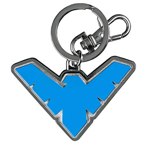 Batman Batman Nightwing Logo Colour Enamel Keychain