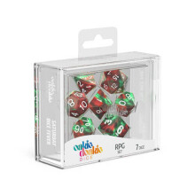 Oakie Doakie RPG Set GemiDice 7pcs (Bloody Jungle)