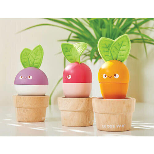 Le Toy Van Petilou Stacking Veggies 2