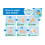 Durus How To Wash Hands Wall Sign (Blue/White) (School) 1