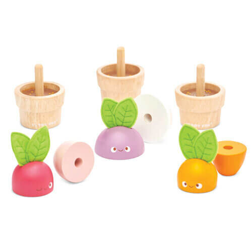 Le Toy Van Petilou Stacking Veggies 1