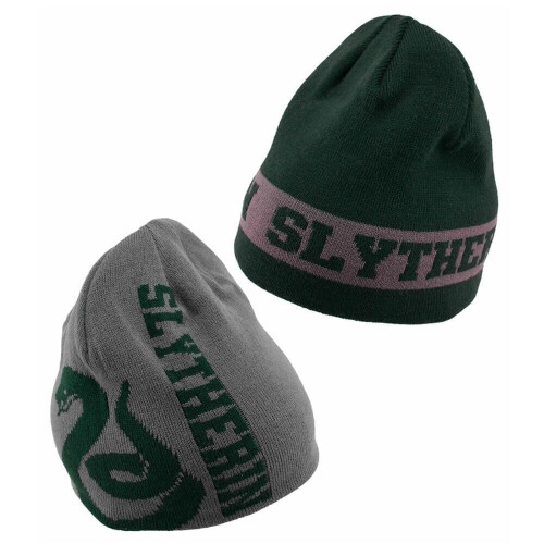 Harry Potter Harry Potter Slytherin Reversible Knit Beanie