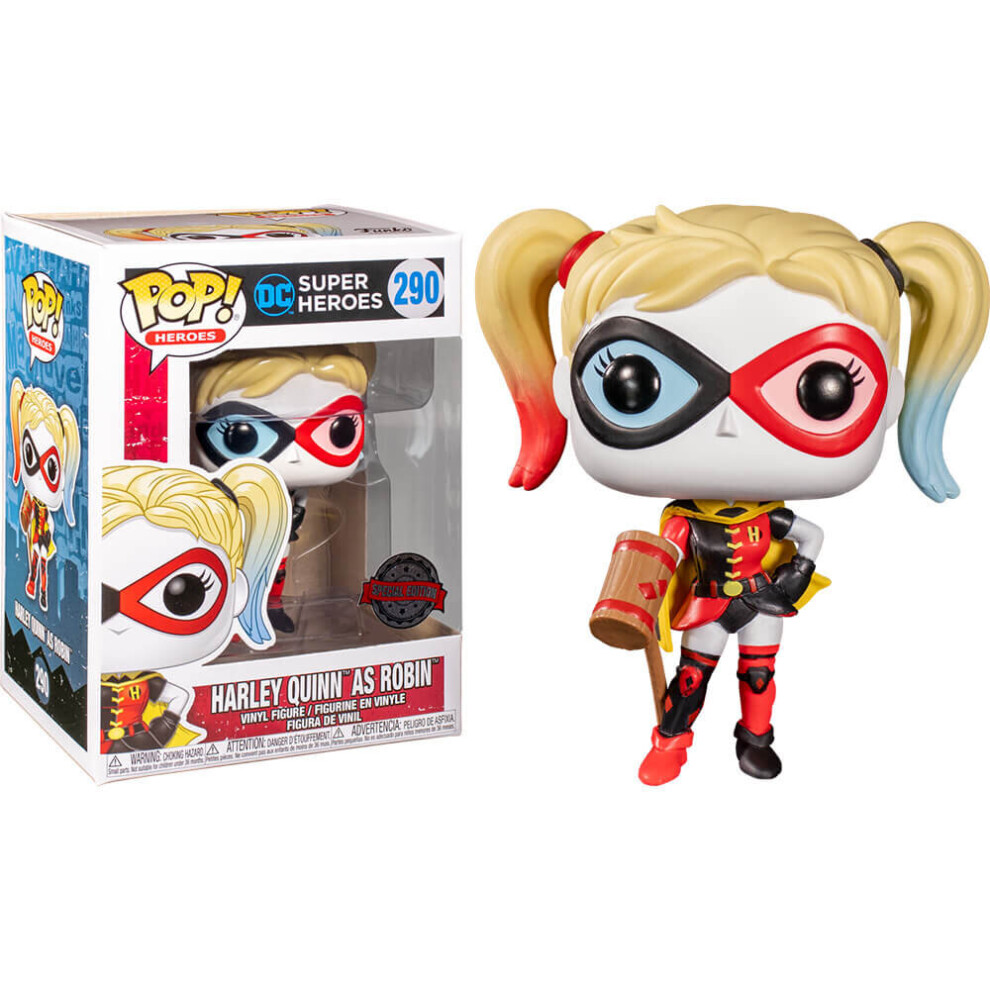 Batman Harley as Robin US Exclusive Pop! Vinyl