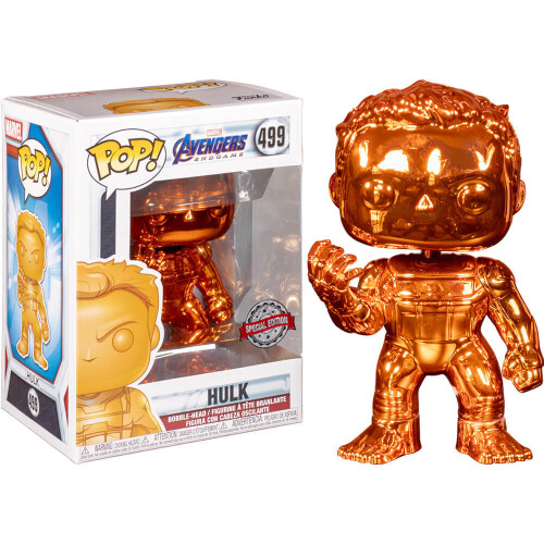 Avengers Avengers 4 Endgame Hulk Orange Chrome US Excl Pop! Vinyl