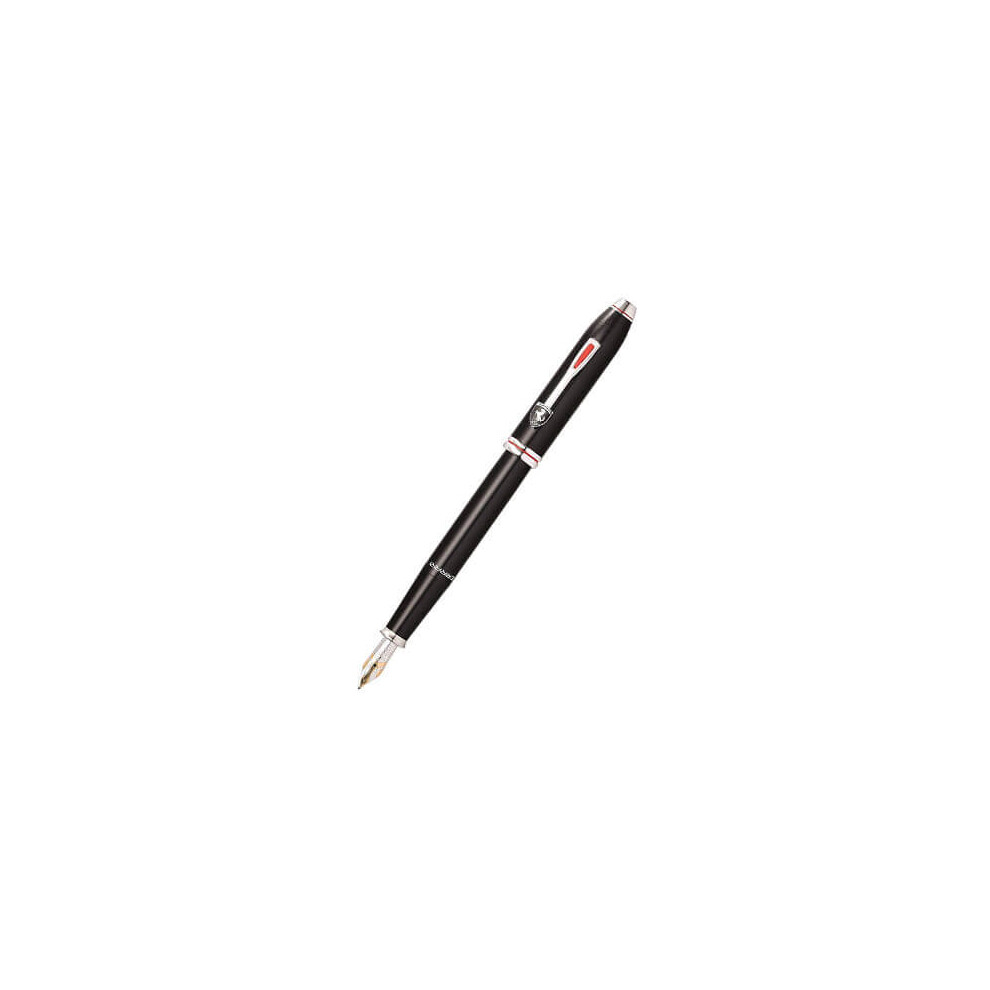 Cross Ferrari Townsend Glossy Lacquer Pen (Med Fountain) Black