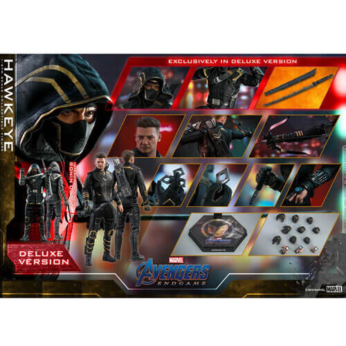 Avengers ειδώλιο Hot Toys MMS532 - Marvel Comics - Avengers : Endgame - Hawkeye Deluxe Version 1