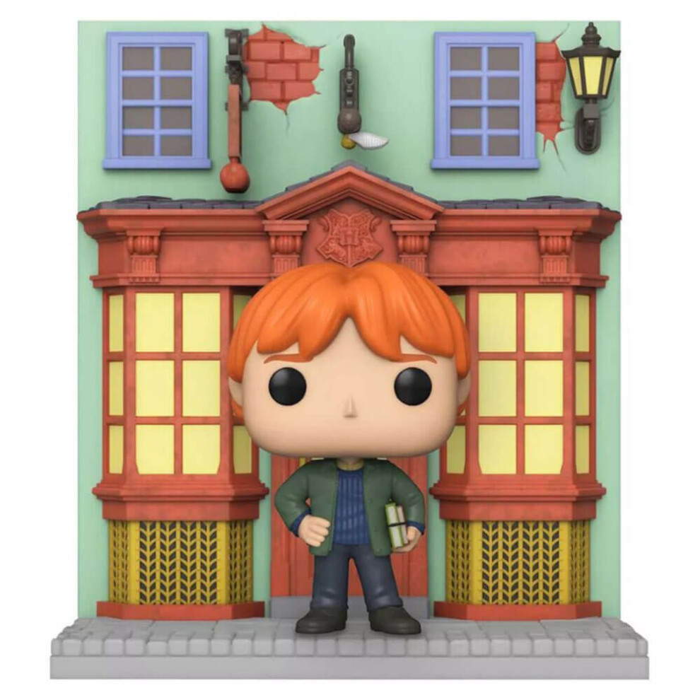 Harry Potter Quidditch Supplies W/ Ron Diagon Alley Pop!