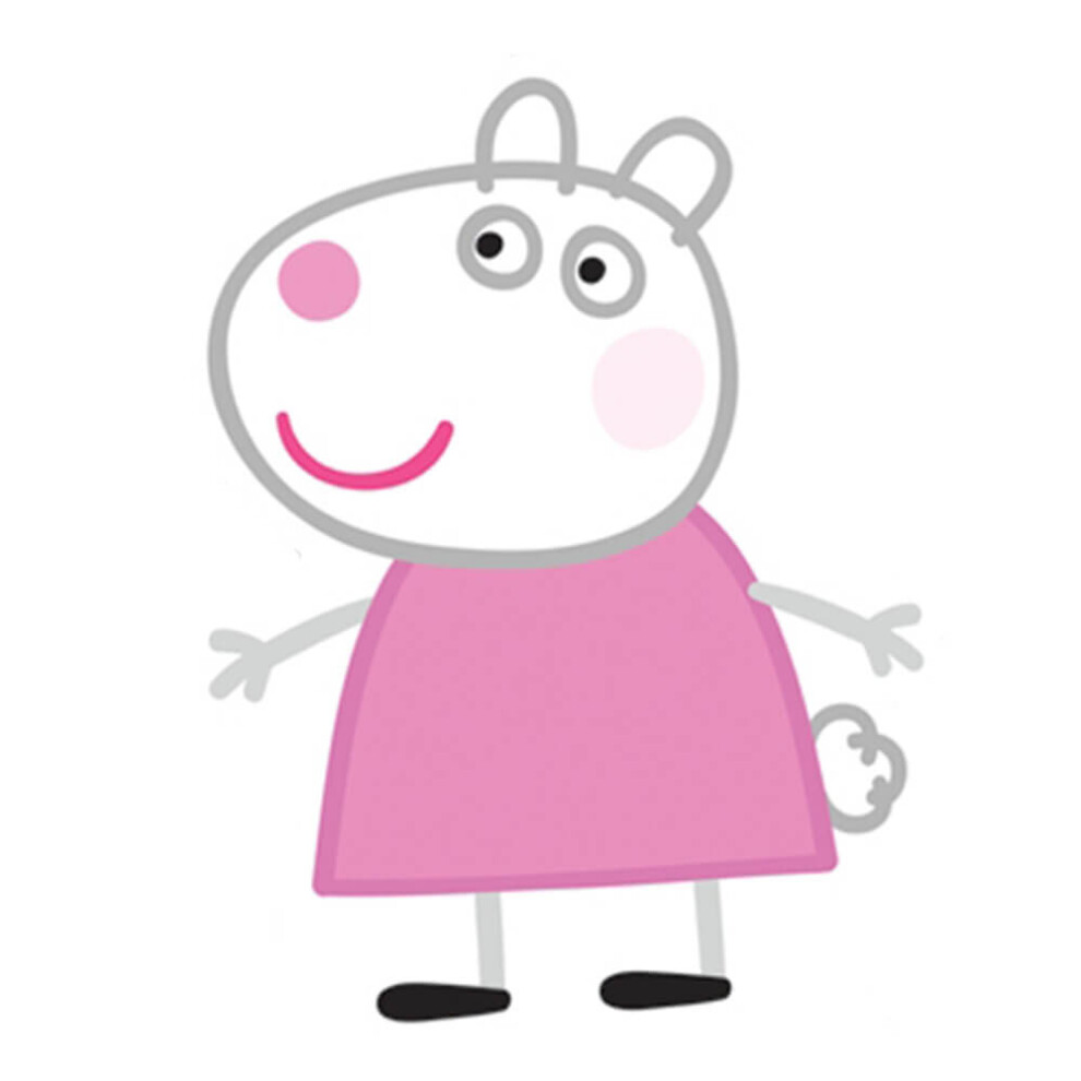New Peppa Pig Suzy Sheep Cardboard Cutout