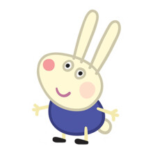 Peppa Pig Richard Rabbit Cardboard Cutout
