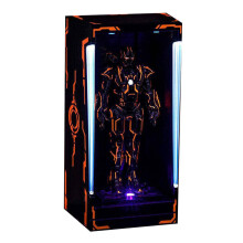 Figur Hot Toys MMSC013 - Marvel Comics - Iron Man 2 - Neon Tech War Machine Hall Of Armor Miniature Collectible