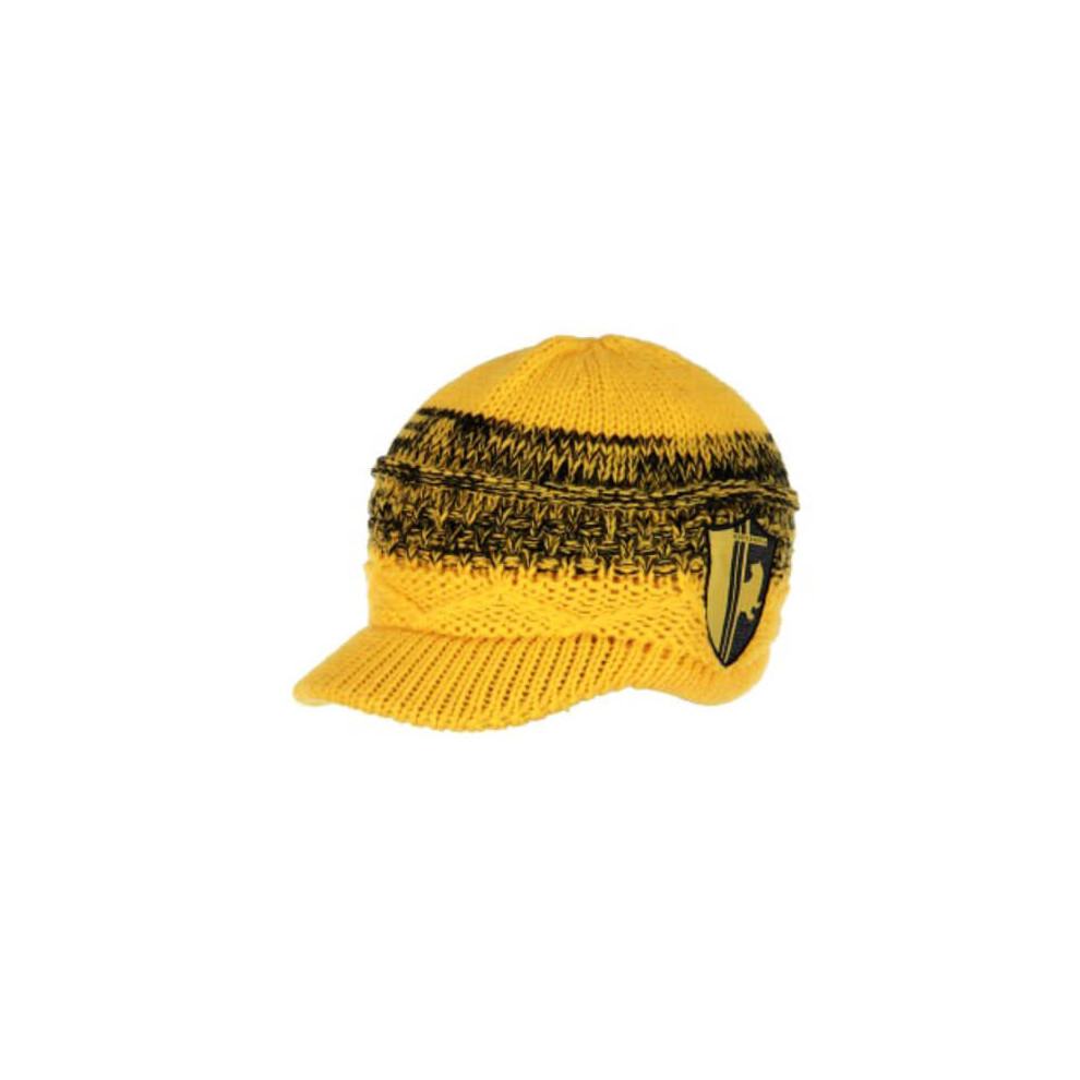 Harry Potter Knit Brim Cap (Hufflepuff)