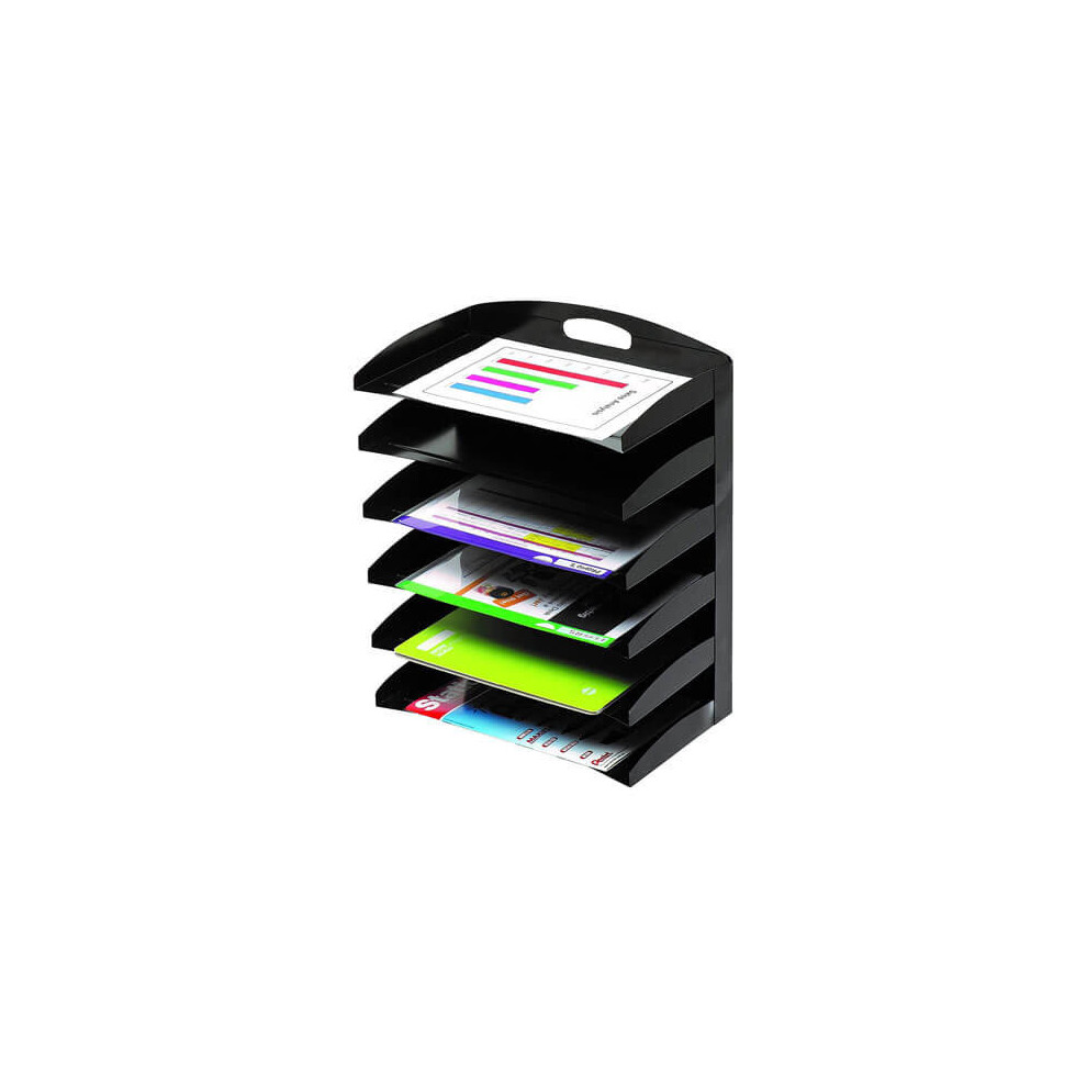 Marbig Metal Desk Organiser (6 Tier)-image-OPC-P9ZYWQK-NEW