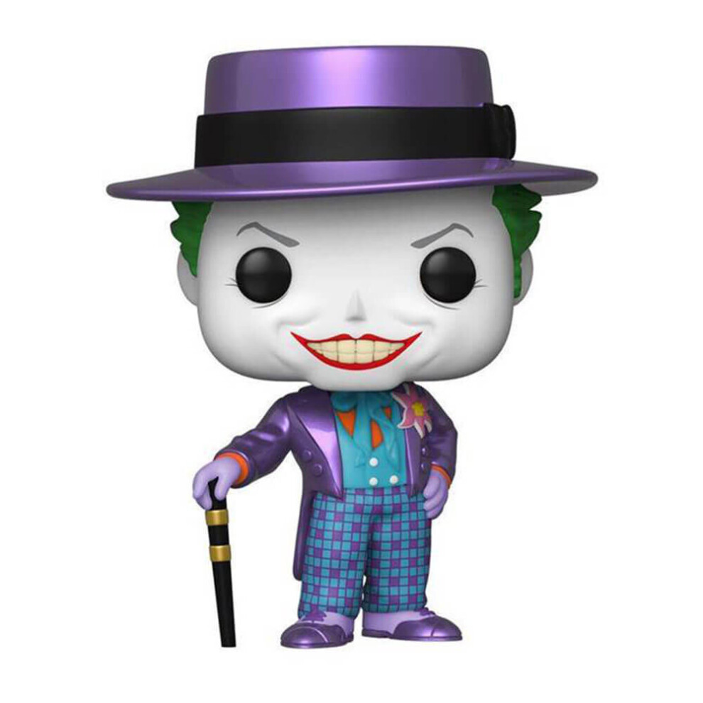 Batman 1989 Joker with Hat Metallic US Exclusive Pop! Vinyl