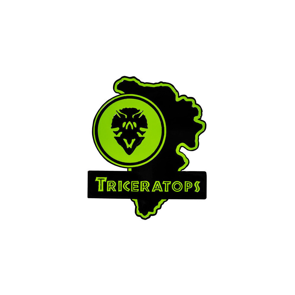 Jurassic Park Map Enamel Pin (Triceratops)