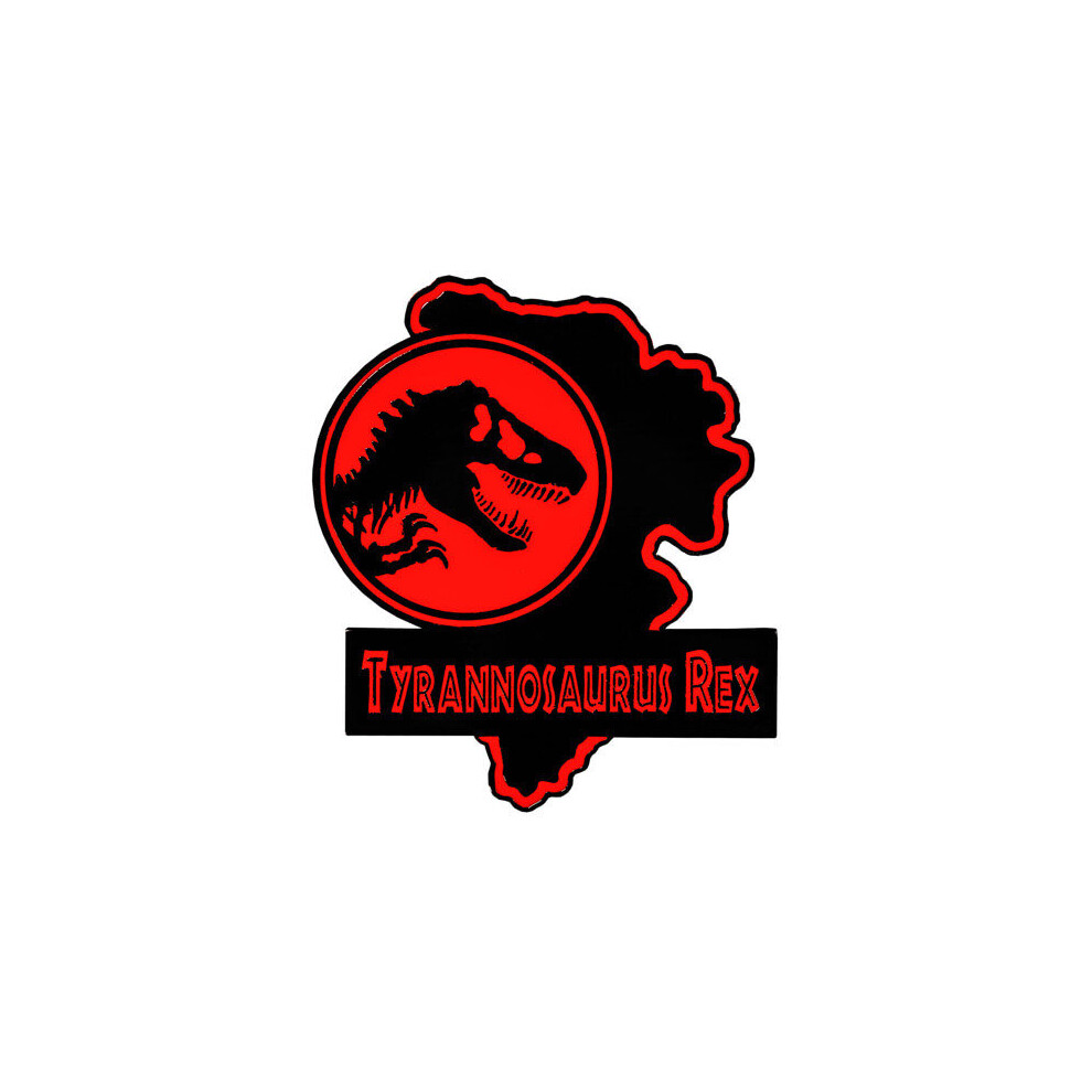 Jurassic Park Map Enamel Pin (T-Rex)