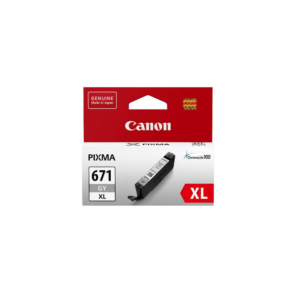 Canon Inkjet Cartridge CLI671XL (Grey)