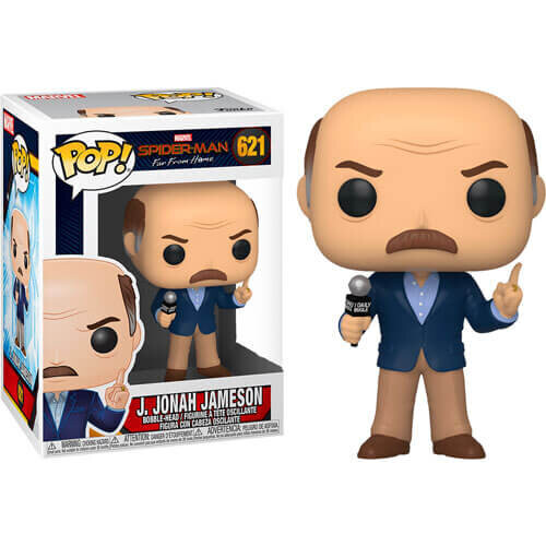 Spiderman Spider-Man Far From Home J. Jonah Jameson US Exclusive Pop 1