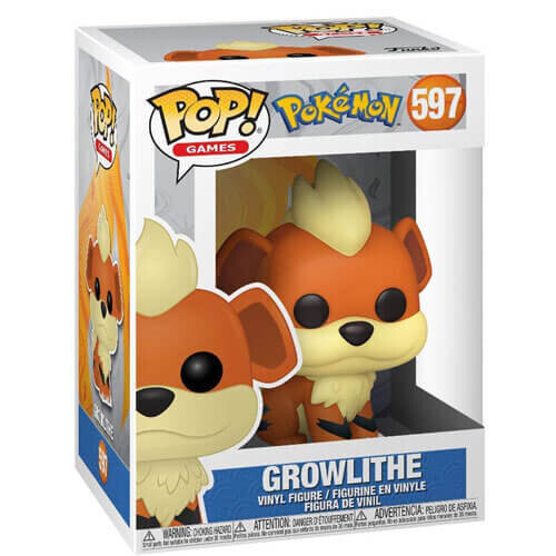 Pokémon Funko Pop! Spiele: Pokemon - Growlithe Multicolor 2