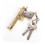 Metal Gun Keychain 2