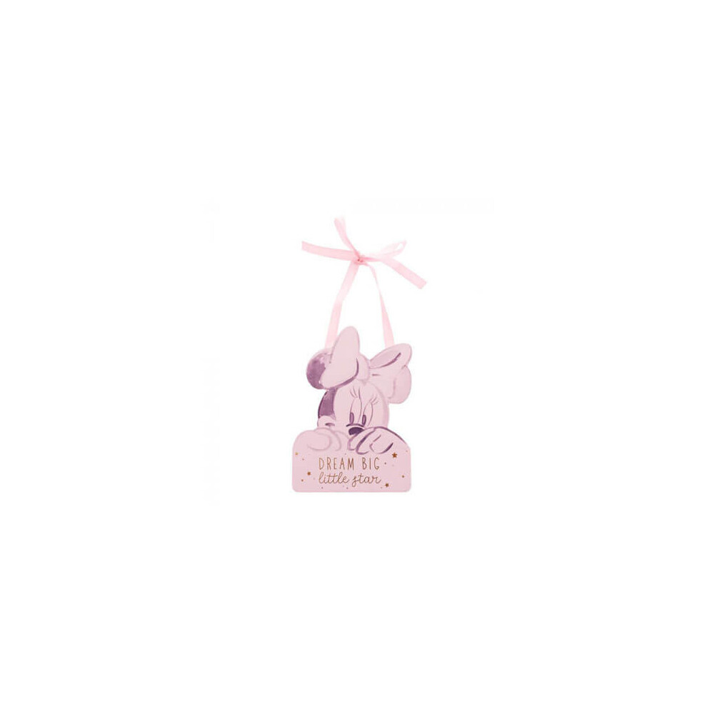 Disney Gifts Little Star Hanging Plaque (Minnie Mouse)