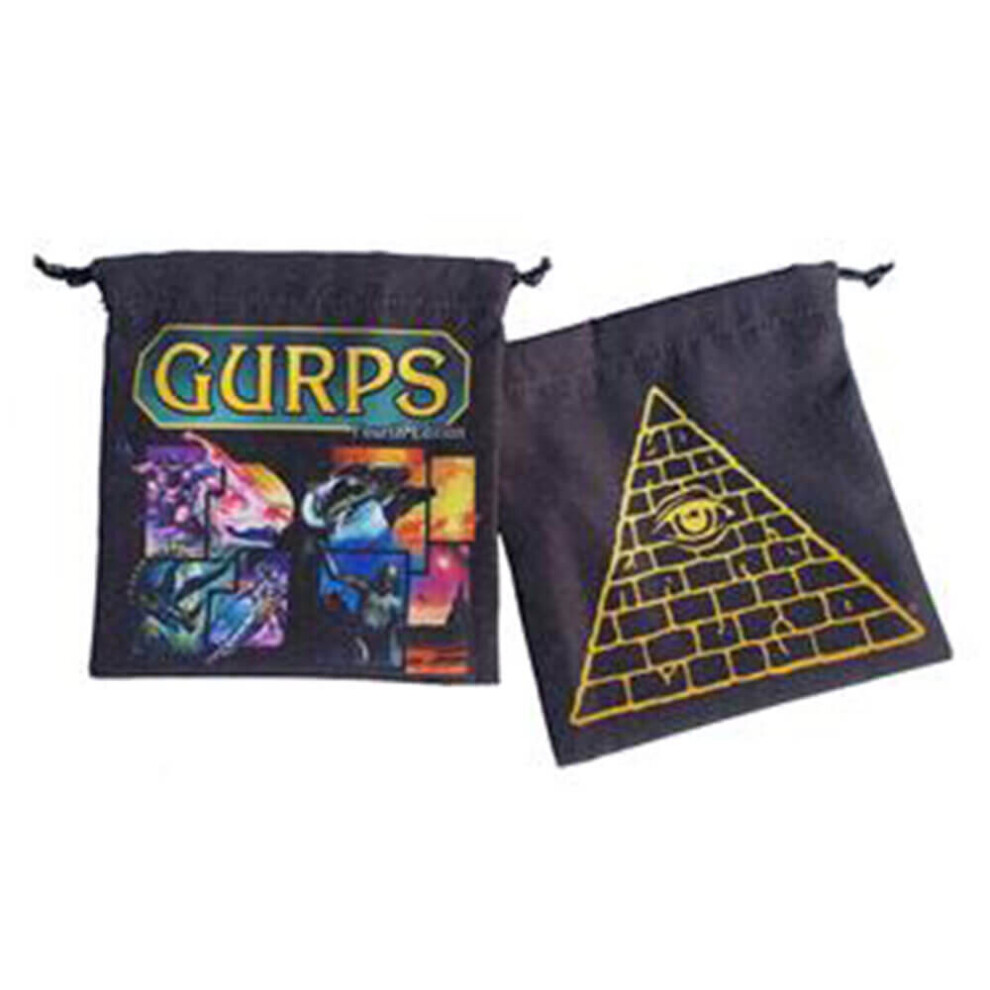 Photos - Other Toys Steve Jackson Games GURPS 4th Edition Dice Bag - Board Game