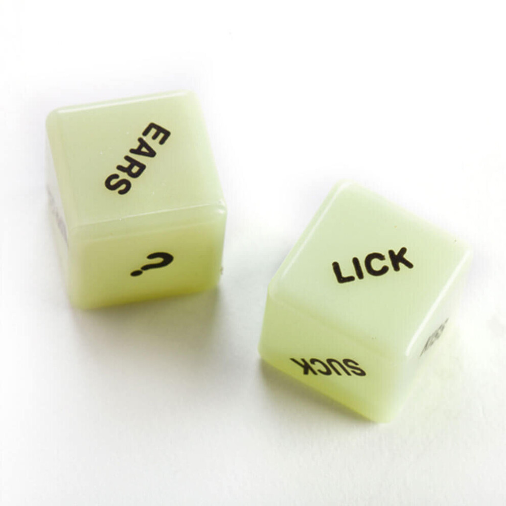 Latestbuy Glow In The Love Dice Dark