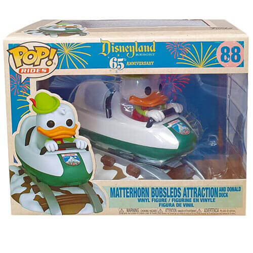 Disney Disneyland 65th Donald on Matterhorn Pop! Ride 2