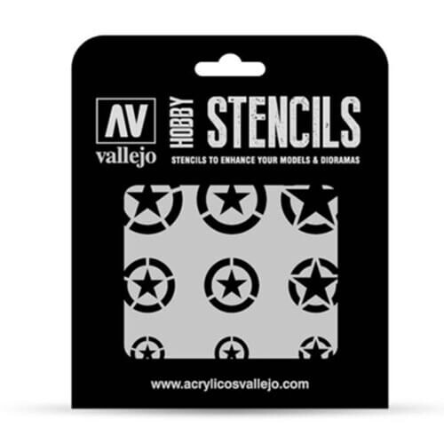 Vallejo Stencils Air Markings (USAF Markings)