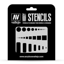 Vallejo Stencils Air Markings (Trap Doors)