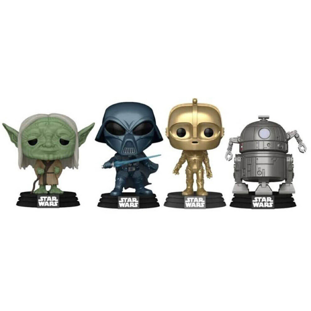 Star Wars Concept US Exclusive Pop! Vinyl 4-Pack