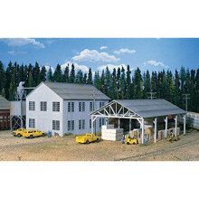 Walthers Inc. Planning Mill and Shed Kit 6 x 8 x 5-3/4 """" 15 x 20 x 14,3cm
