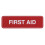 Adhesive First Aid Sticker Sign (100x30mm) 1