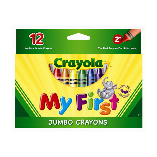 Crayola Crayola My First Giant Crayons (12pk)
