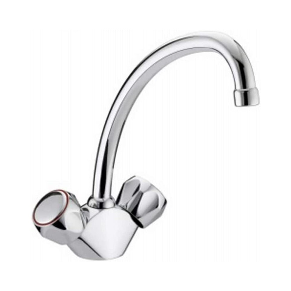 Bristan VAC BSNK C MT Value Club Kitchen Sink Mixer Tap With Swivel Spout, Chrome