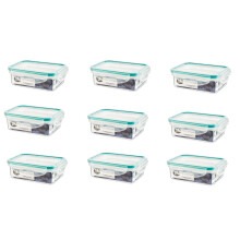 Plastic Storage Box Boxes Lid Handles Food Container Home Kitchen Office Box