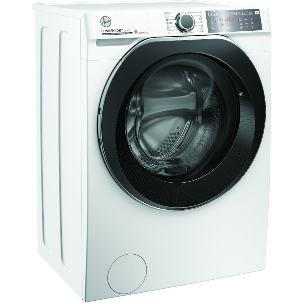 Hoover Washer Dryer - 10Kg - 1400 Rpm - A Rated - Freestanding - Hddb4106ambc White