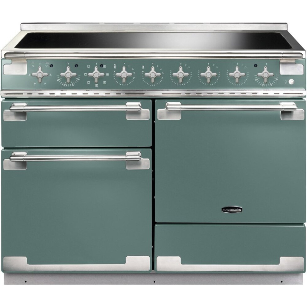 Rangemaster Els110eimg Elise Mineral 110Cm Induction Range Cooker - A Rated - 126930 Green