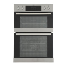 AEG SurroundCook Built-In Electric Double Oven - Stainless Steel - A Rated - DEB331010M