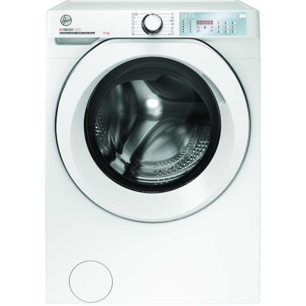 Hoover HWB 411AMC Washing Machine - 1400 rpm - White - A Rated - Freestanding - HWB411AMC