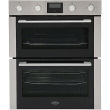 Belling BI703MFC Stainless Steel Built-In Electric Double Oven - A Rated - 444411631