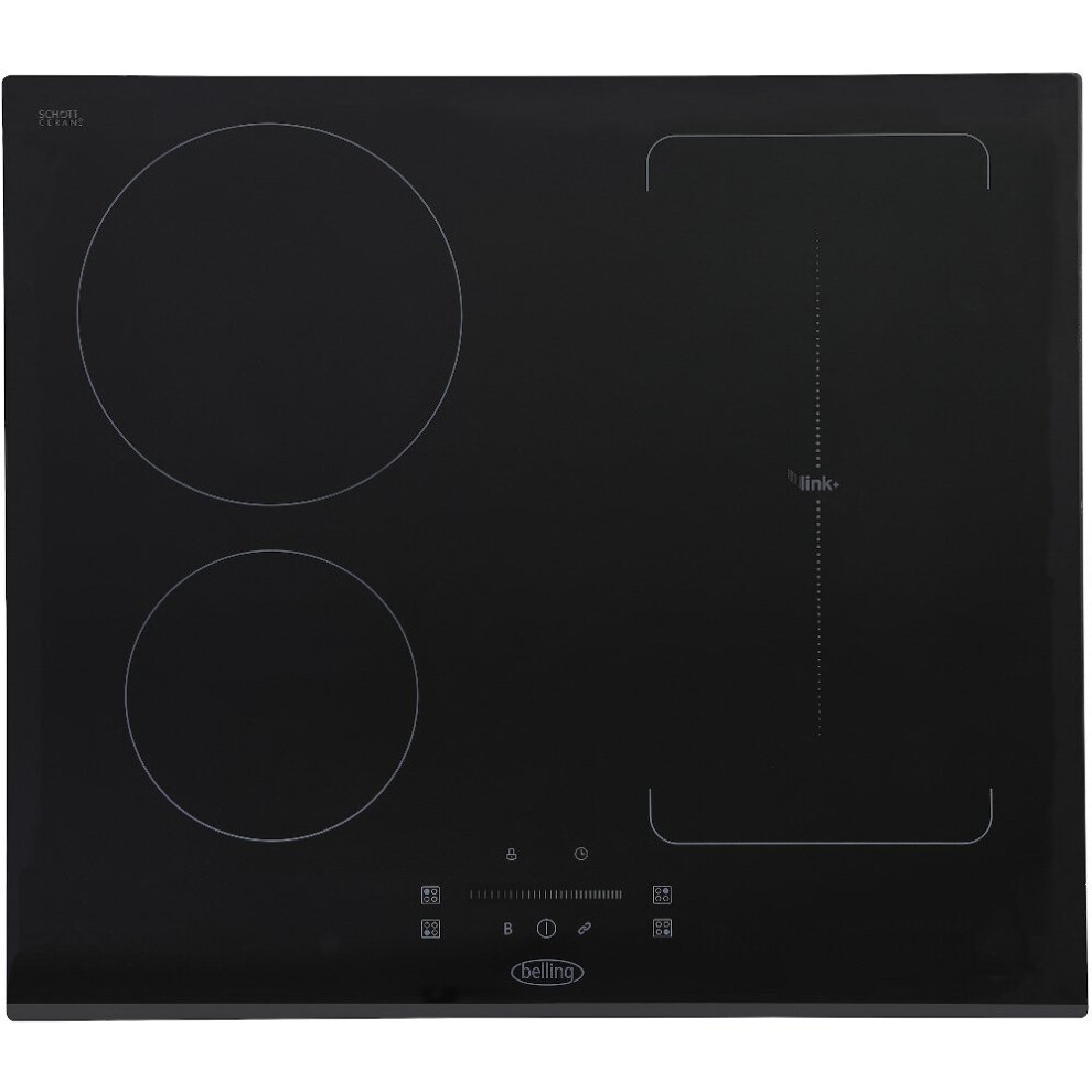 Belling ComfortCook IHL603 Black Induction Hob - 444411633