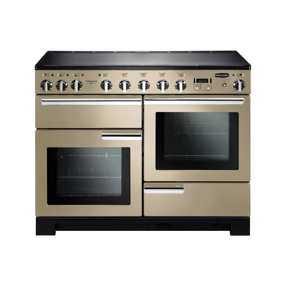 Rangemaster Pdl110eicr/C Professional Deluxe 110 Induction Cream 110Cm Range Cooker - A Rated - 101560