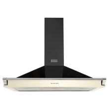 Stoves Richmond S1000 Rail Cream 100cm Chimney Cooker Hood - A Rated - 444410247