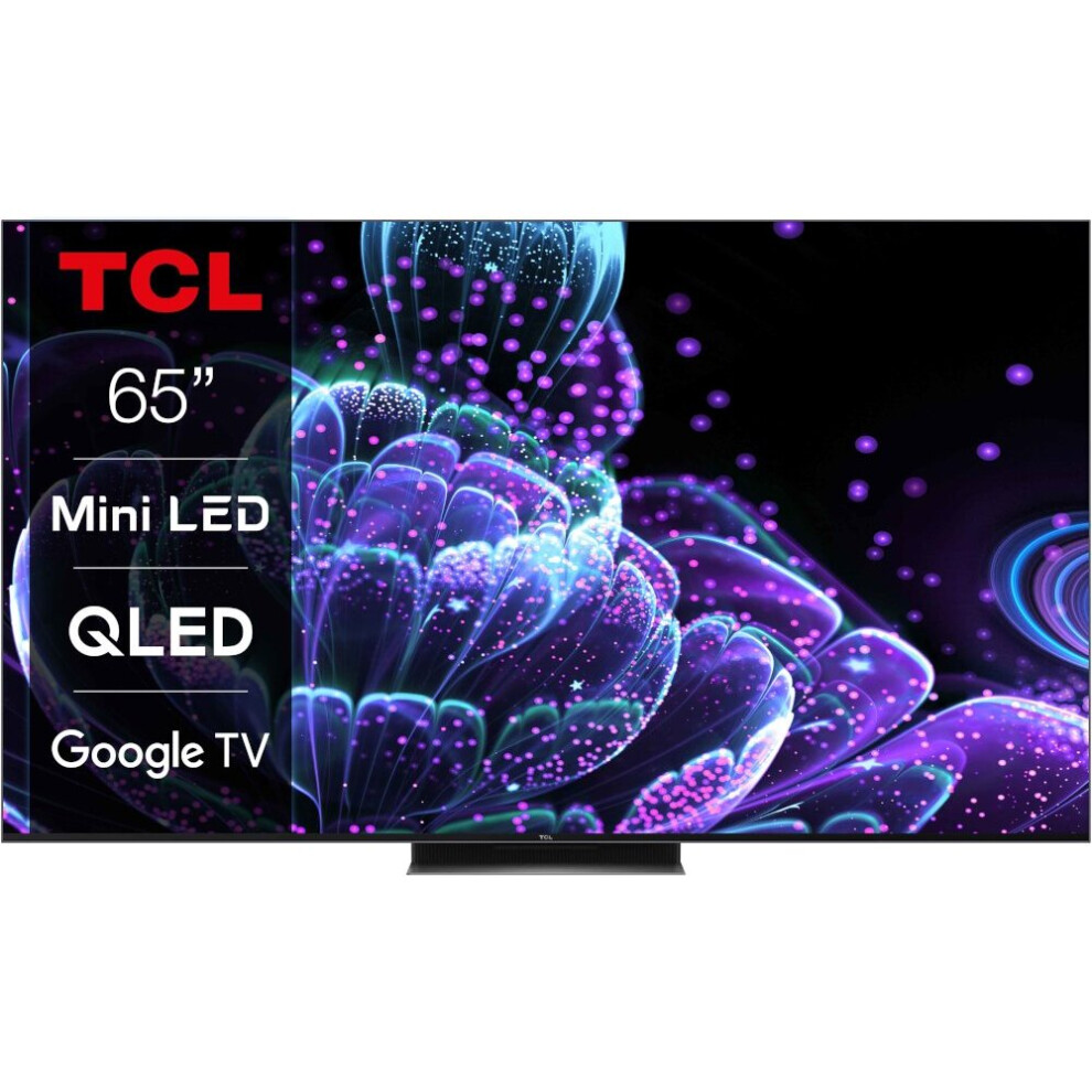 TCL C835K 65" Mini LED 4K HDR Smart Google TV - Grey - 65C835K 