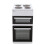 Beko Beko Solid Plate Electric Cooker with Double Oven - White - A Rated - EDP503W 1