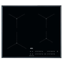 AEG SenseBoil Induction Hob - Black - IAE64411FB