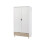 Shanelle 2 Door Wardrobe White-Oak 1