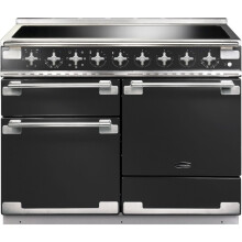 Rangemaster ELS110EICB Elise Charcoal Black 110cm Induction Range Cooker - A Rated - 126890